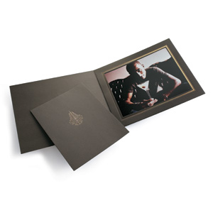 Classic with Gold Slip-in Folders