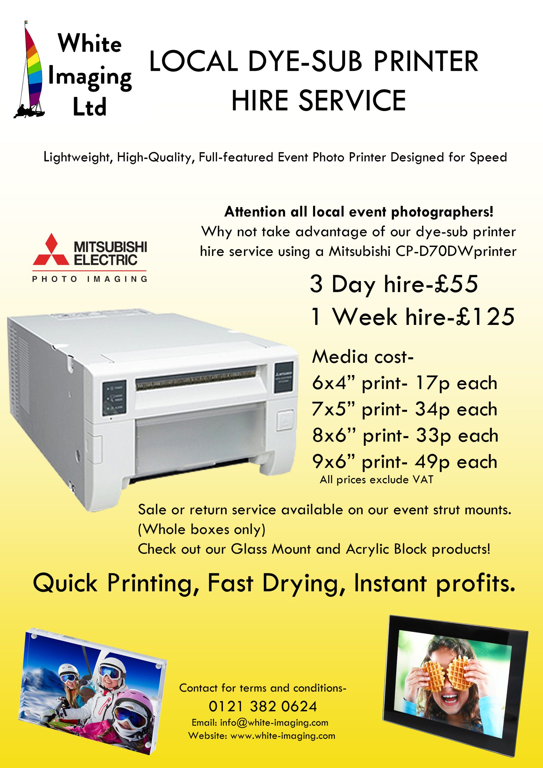 Event Printer Hire - Image 2